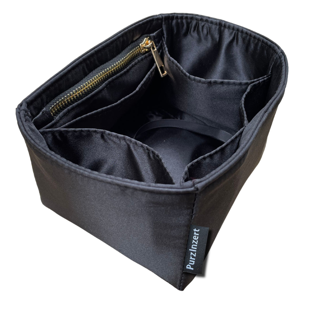 Bag Insert for (LV, Verso Hobo) Organizer of Silk Fabric