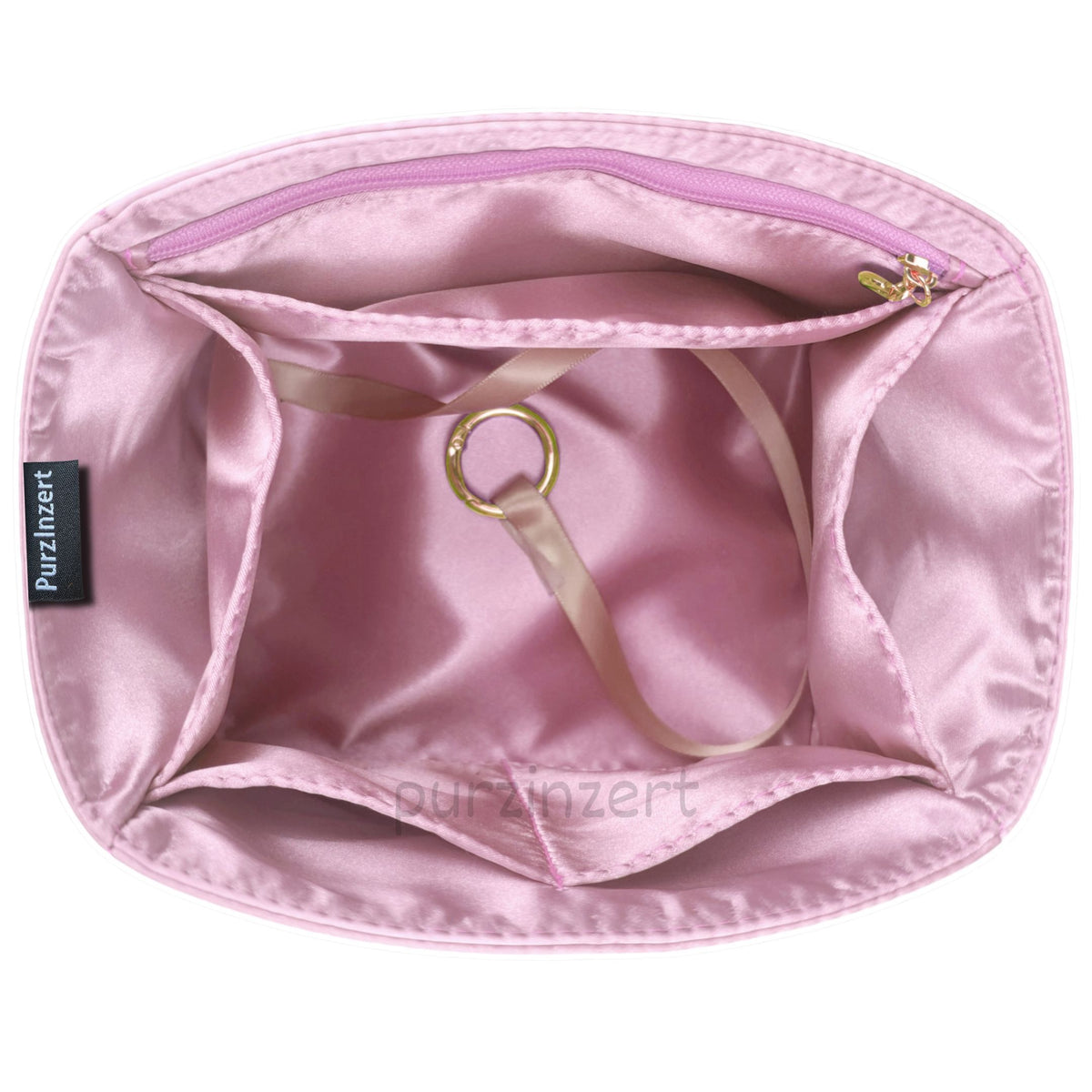 Bag Insert for (Loro Piana, Large Bale bag) Organizer of Silk Fabric