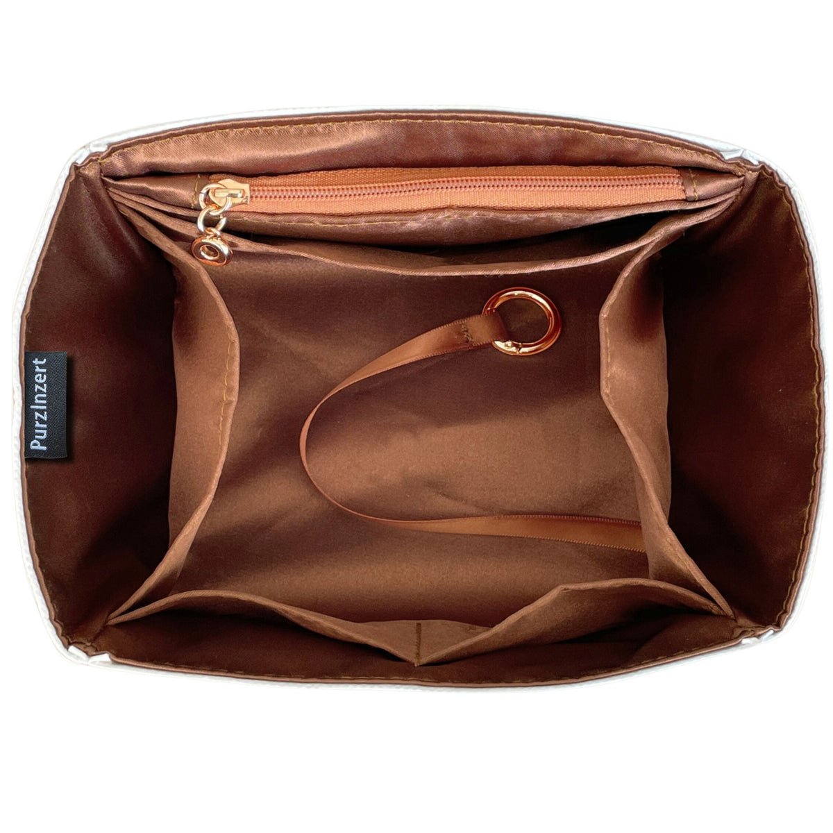 Bag Insert for (Loro Piana, Large Bale bag) Organizer of Silk Fabric