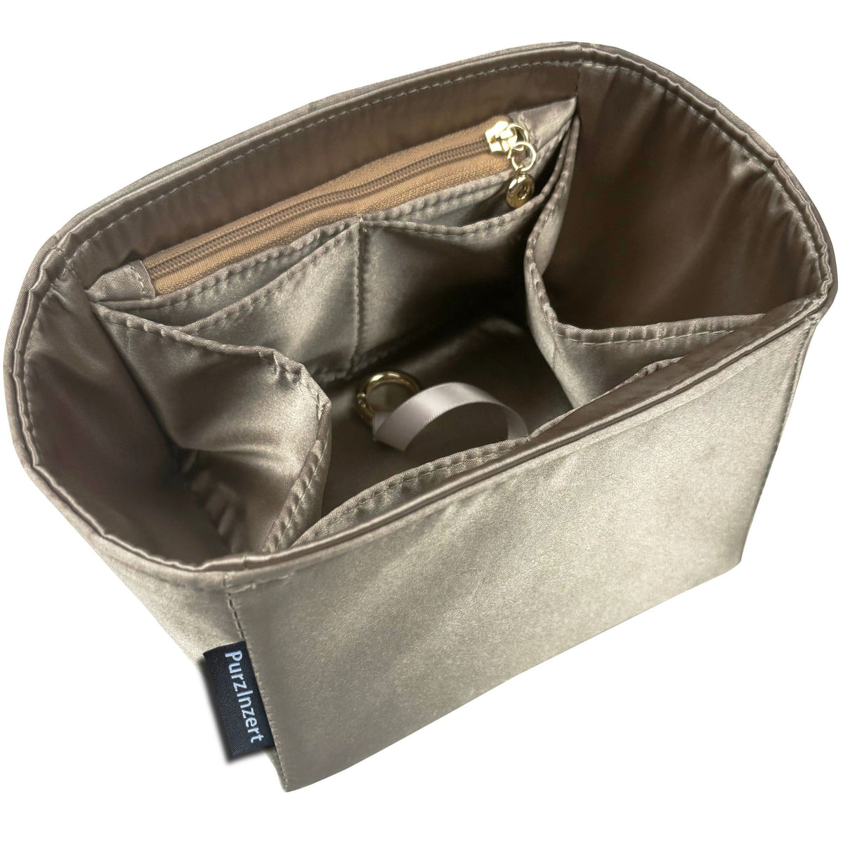 Bag Insert for (LV, P9 Speedy 25) Organizer of Silk Fabric