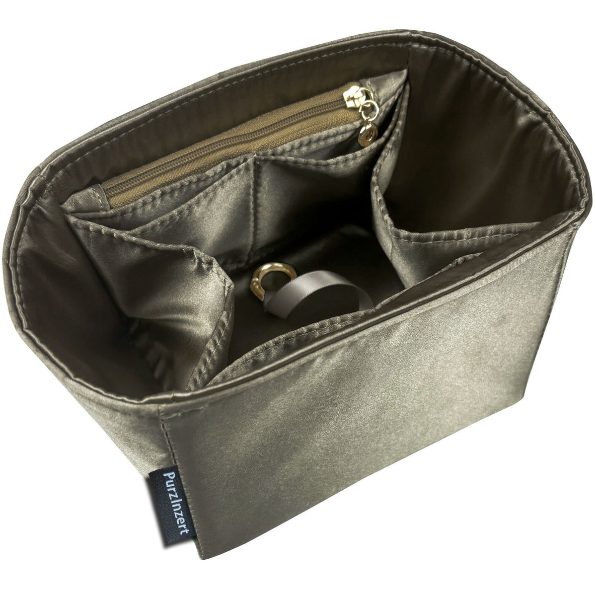 Bag Insert for (Longchamp, Le Pliage One M Backpack) Organizer of Silk Fabric