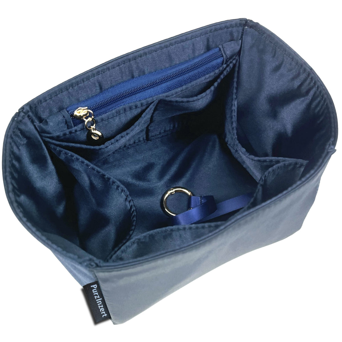 Bag Insert for (LV, Verso Hobo) Organizer of Silk Fabric