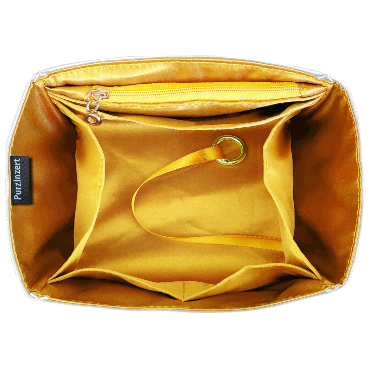 Bag Insert for (LV, Verso Hobo) Organizer of Silk Fabric