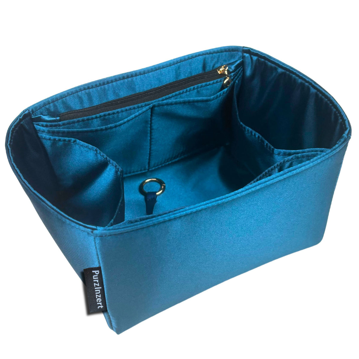 Bag Insert for (LV, Verso Hobo) Organizer of Silk Fabric