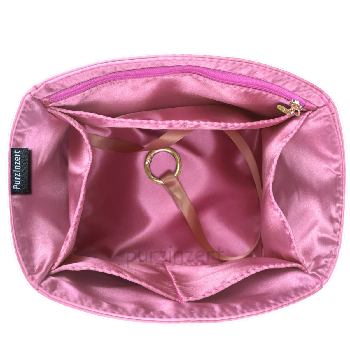 Bag Insert for (Loro Piana, Large Bale bag) Organizer of Silk Fabric