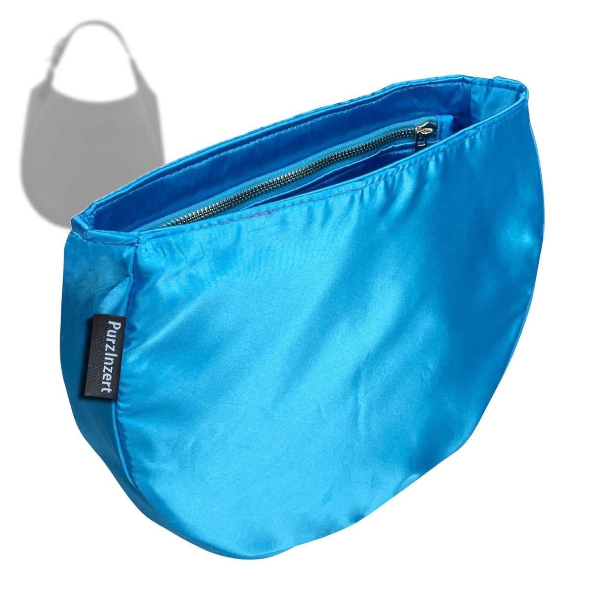 Bag Insert for (Longchamp, Le Foulonne S HandBag) Organizer Tote Purse Organiser Liner Shaper [Premium Silk Material]