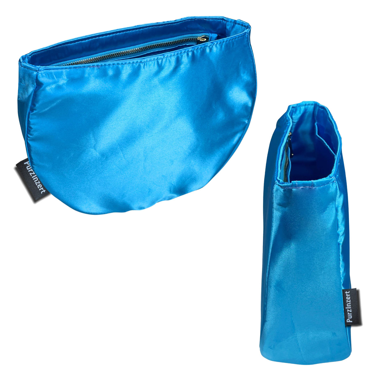 Bag Insert for (Longchamp, Le Foulonne L Hobo Bag) Organizer of Silk Fabric