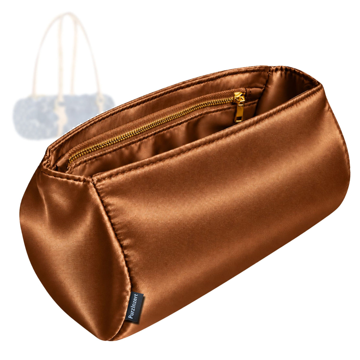 Bag Insert for (LV, Papillon Denim) Organizer Tote Purse Organiser Liner Shaper [Premium Silk Material]