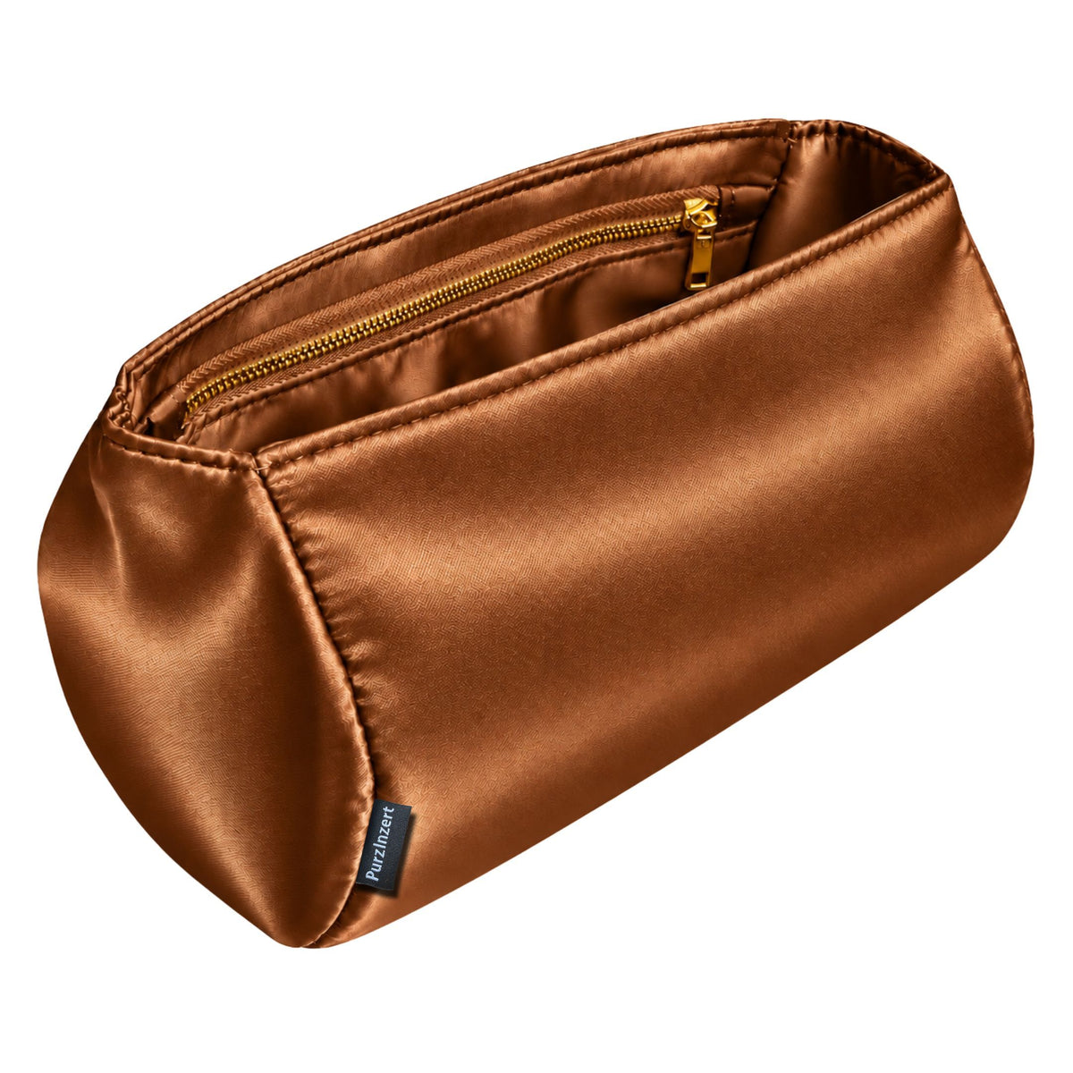 Bag Insert for (Miu Miu, Denim Pouch) Organizer of Silk Fabric