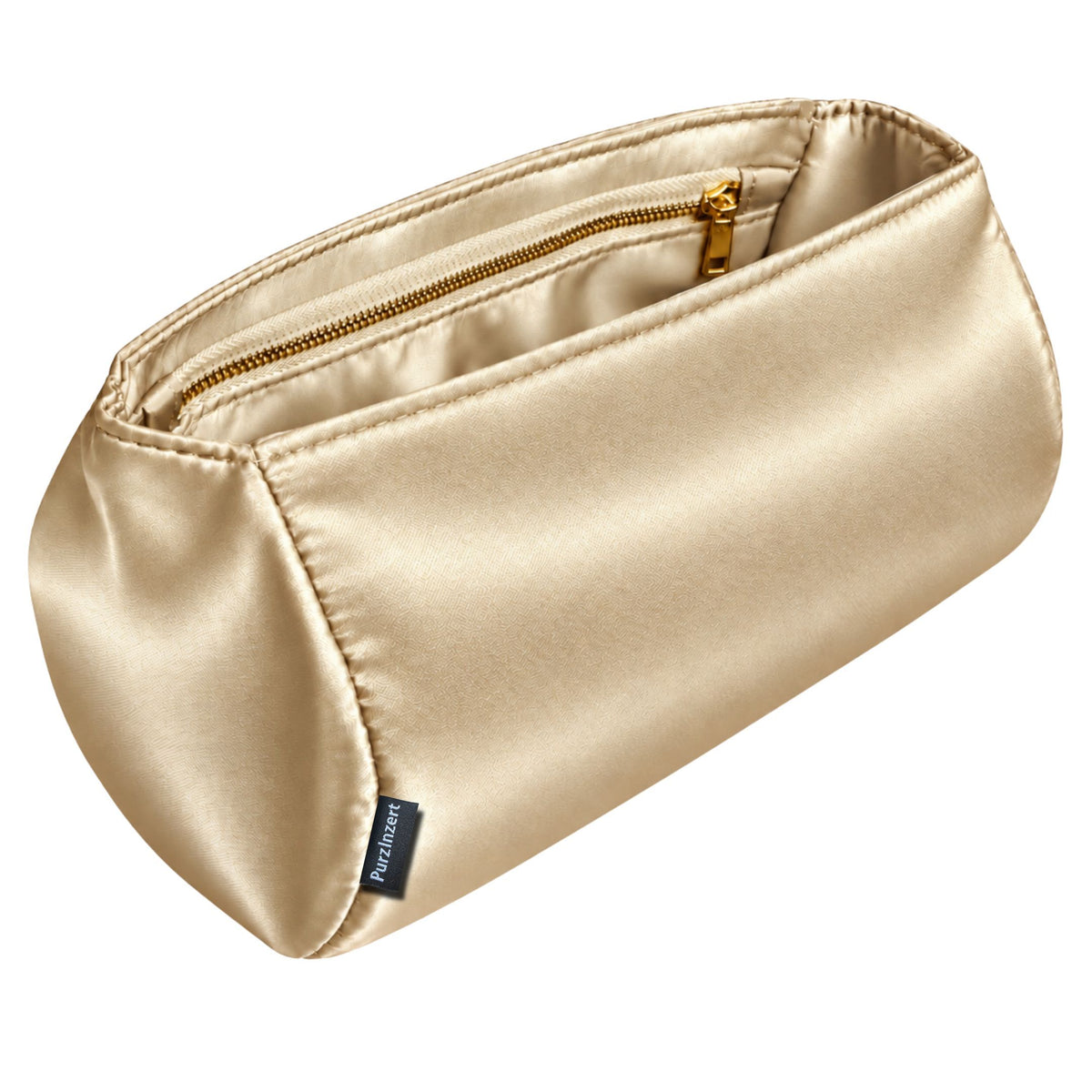 Bag Insert for (Miu Miu, Denim Pouch) Organizer of Silk Fabric