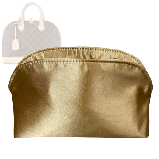Bag Insert for (LV, Alma BB) Organizer Tote Purse Organiser Liner Shaper [Premium Silk Material]