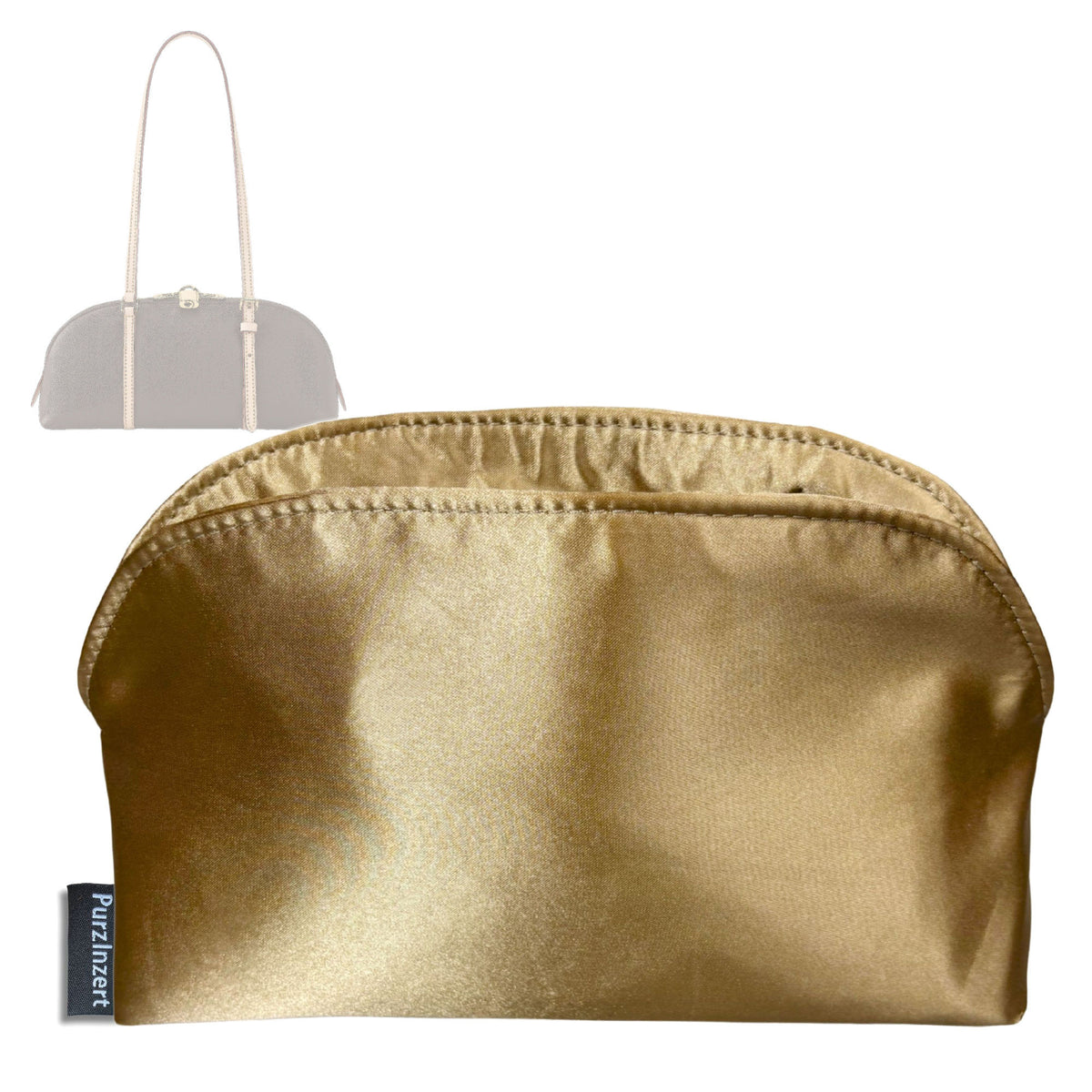 Bag Insert for (LV, Squire East West Bag) Organizer Tote Purse Organiser Liner Shaper [Premium Silk Material]
