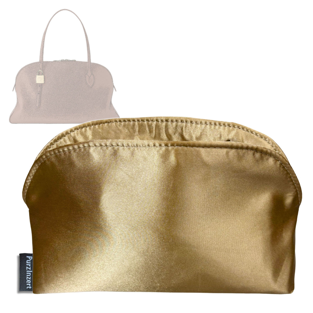 Bag Insert for (LV, Low Key Duffle Tote) Organizer Tote Purse Organiser Liner Shaper [Premium Silk Material]