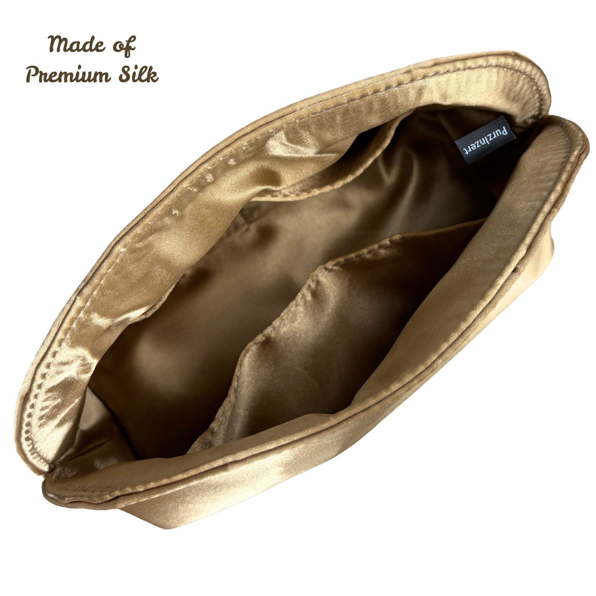 Bag Insert for (LV, Squire East West Bag) Organizer of Silk Fabric