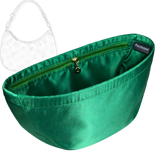 Bag Insert for (LV, Pochette Valley) Organizer Tote Purse Organiser Liner Shaper [Premium Silk Material]