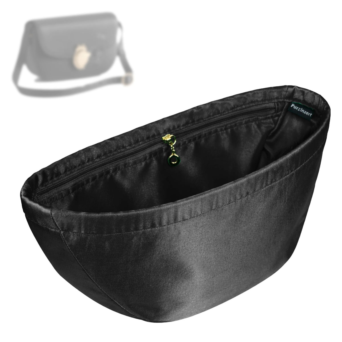 Bag Insert for (Dior, Medium Medaillon Flap Bag) Organizer Tote Purse Organiser Liner Shaper [Premium Silk Material]