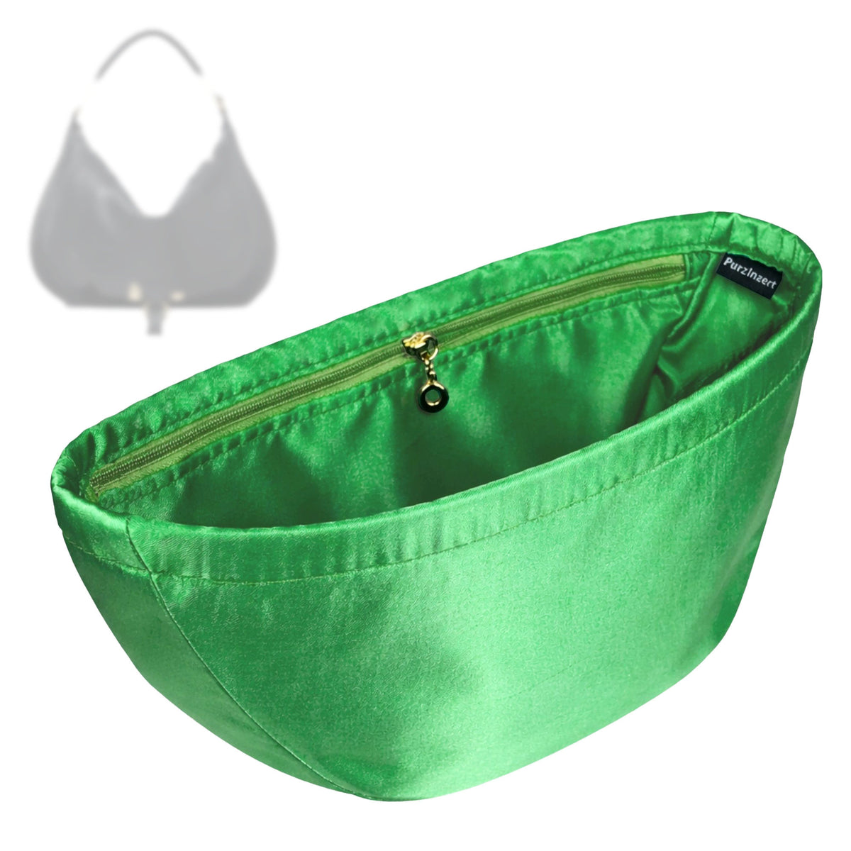 Bag Insert for (Chloe, Marcie Shoulder Bag) Organizer Tote Purse Organiser Liner Shaper [Premium Silk Material]