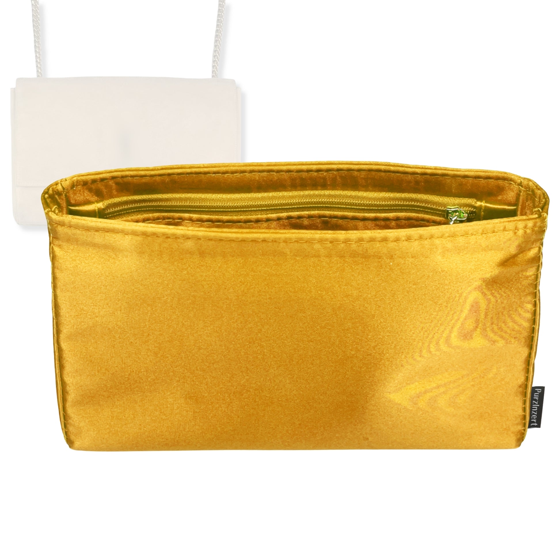 Bag Insert for (Saint Laurent (YSL), REVERSIBLE KATE Medium) Organizer Tote Purse Organiser Liner Shaper [Premium Silk Material]