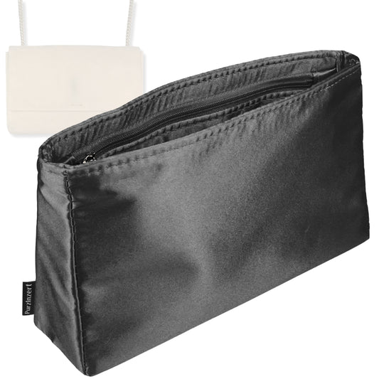 Bag Insert for (Saint Laurent (YSL), REVERSIBLE KATE Small) Organizer Tote Purse Organiser Liner Shaper [Premium Silk Material]