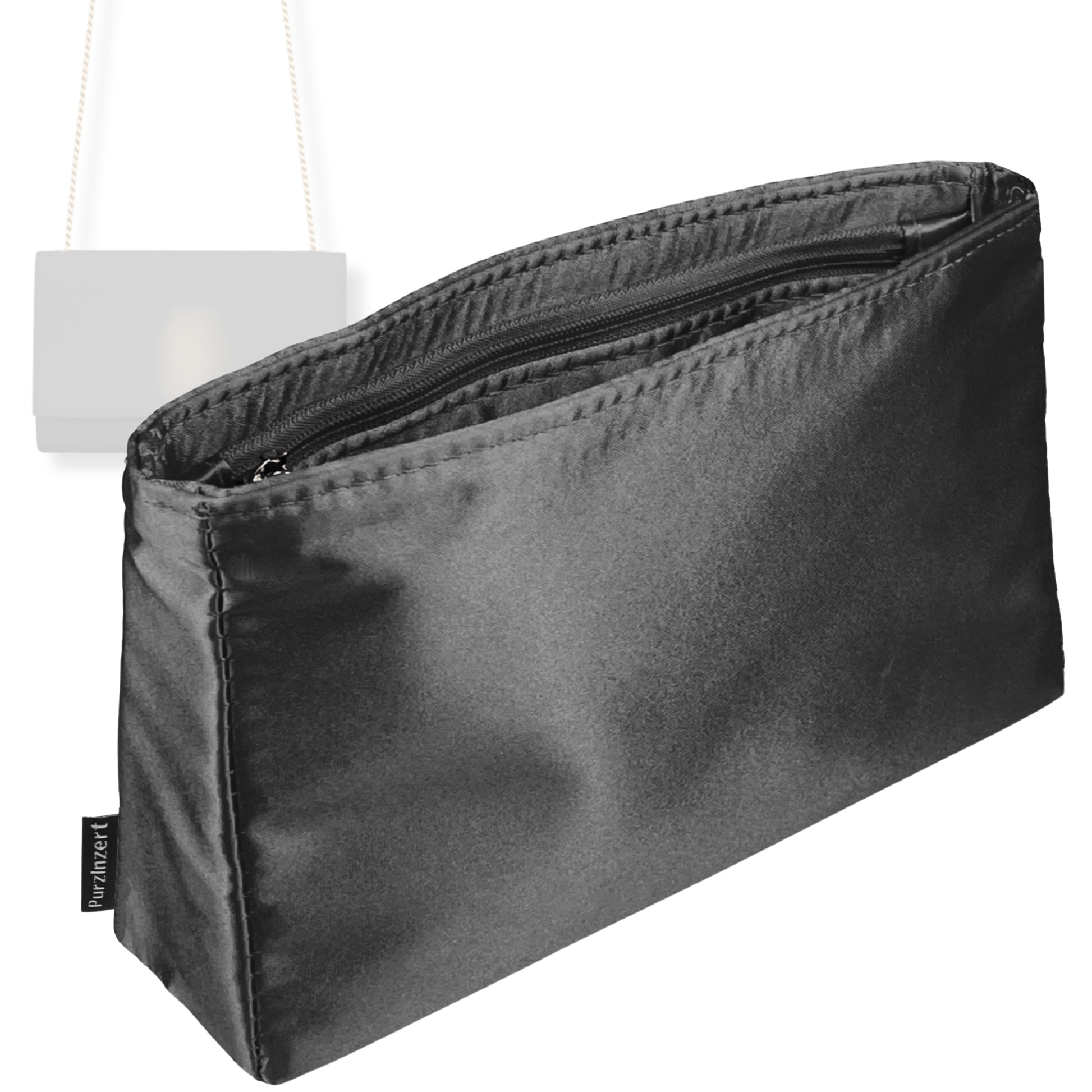 Bag Insert for (Saint Laurent (YSL), KATE Medium) Organizer Tote Purse Organiser Liner Shaper [Premium Silk Material]