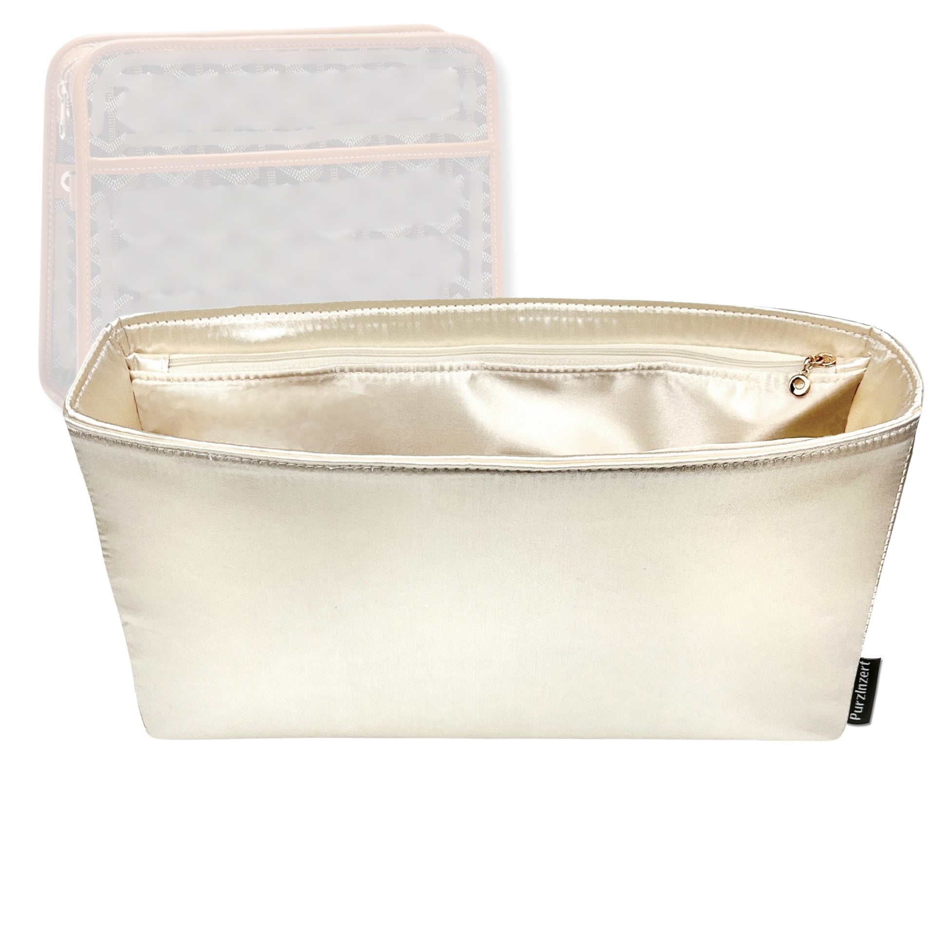 Bag Insert for (Goyard, Jouvence GM) Organizer Tote Purse Organiser Liner Shaper [Premium Silk Material]