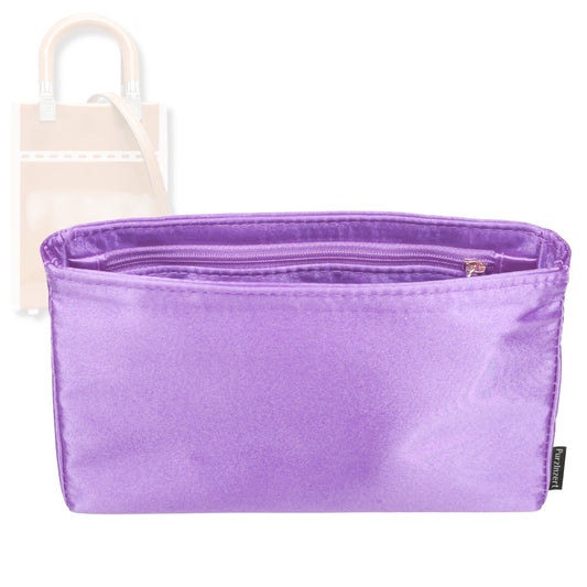 Bag Insert for (Fendi, Sunshine Mini) Organizer Tote Purse Organiser Liner Shaper [Premium Silk Material]