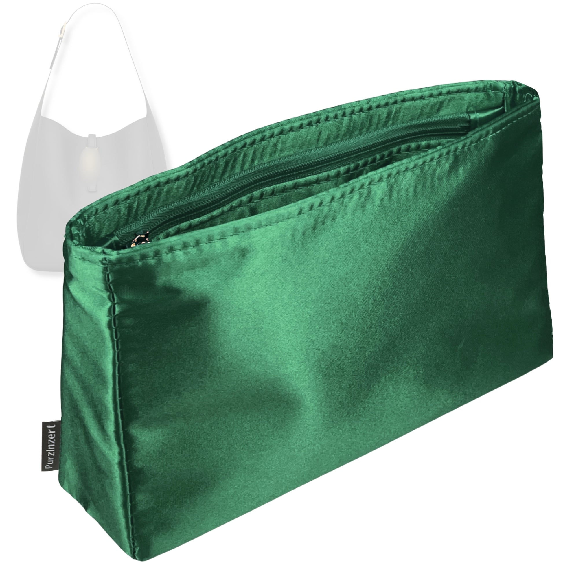 Bag Insert for (Saint Laurent (YSL), LE 5 A 7 Supple Small) Organizer Tote Purse Organiser Liner Shaper [Premium Silk Material]