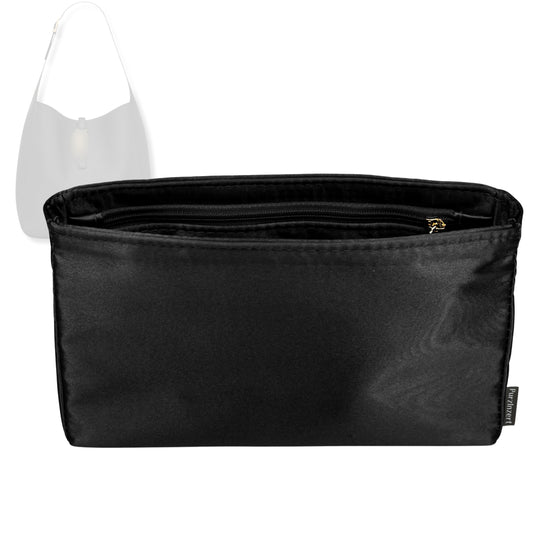 Bag Insert for (Saint Laurent (YSL), LE 5 A 7 Supple Baby) Organizer Tote Purse Organiser Liner Shaper [Premium Silk Material]