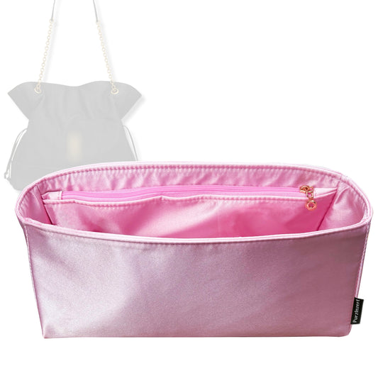 Bag Insert for (Saint Laurent (YSL), Jamie Shopping Bag) Organizer Tote Purse Organiser Liner Shaper [Premium Silk Material]