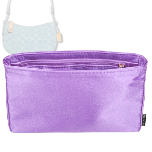Bag Insert for (Coach, Swinger 20) Organizer Tote Purse Organiser Liner Shaper [Premium Silk Material]