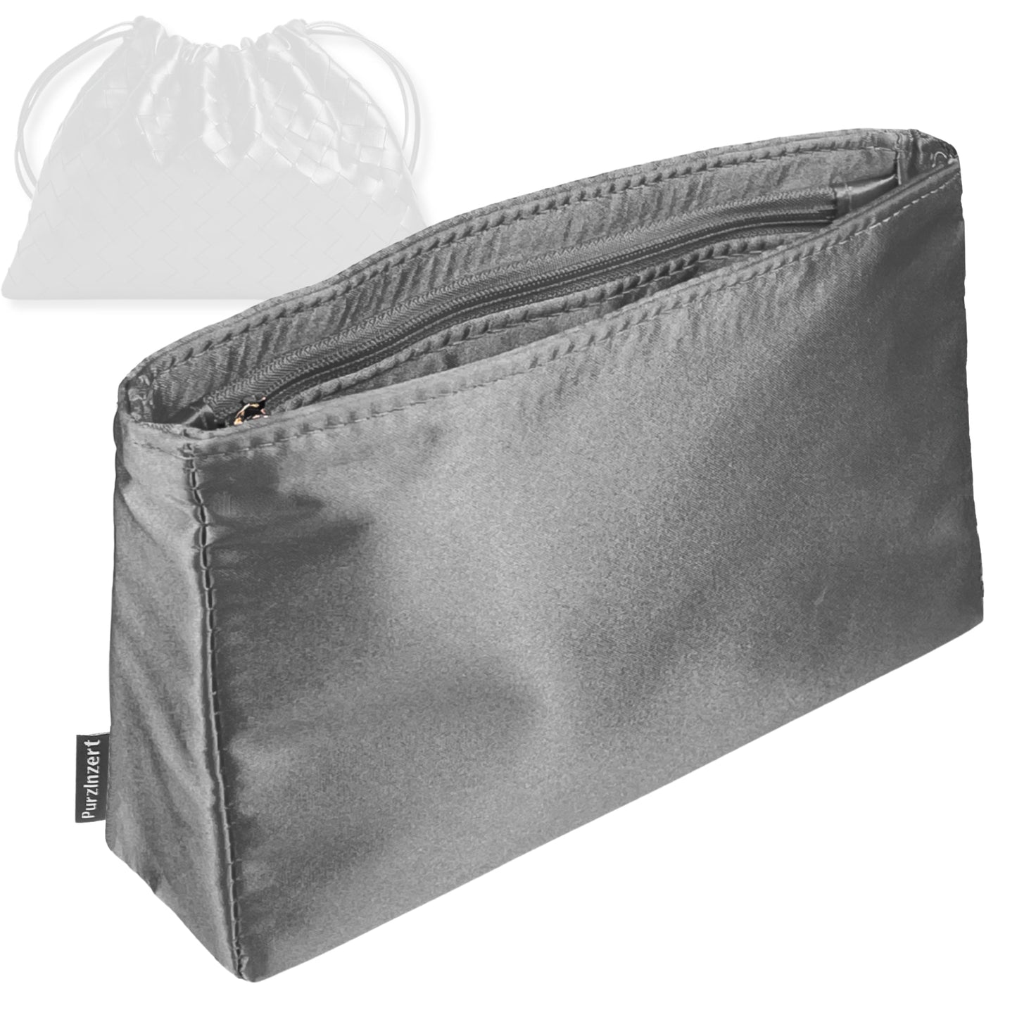 Bag Insert for (Bottega Veneta, BV Dust Bag) Organizer Tote Purse Organiser Liner Shaper [Premium Silk Material]