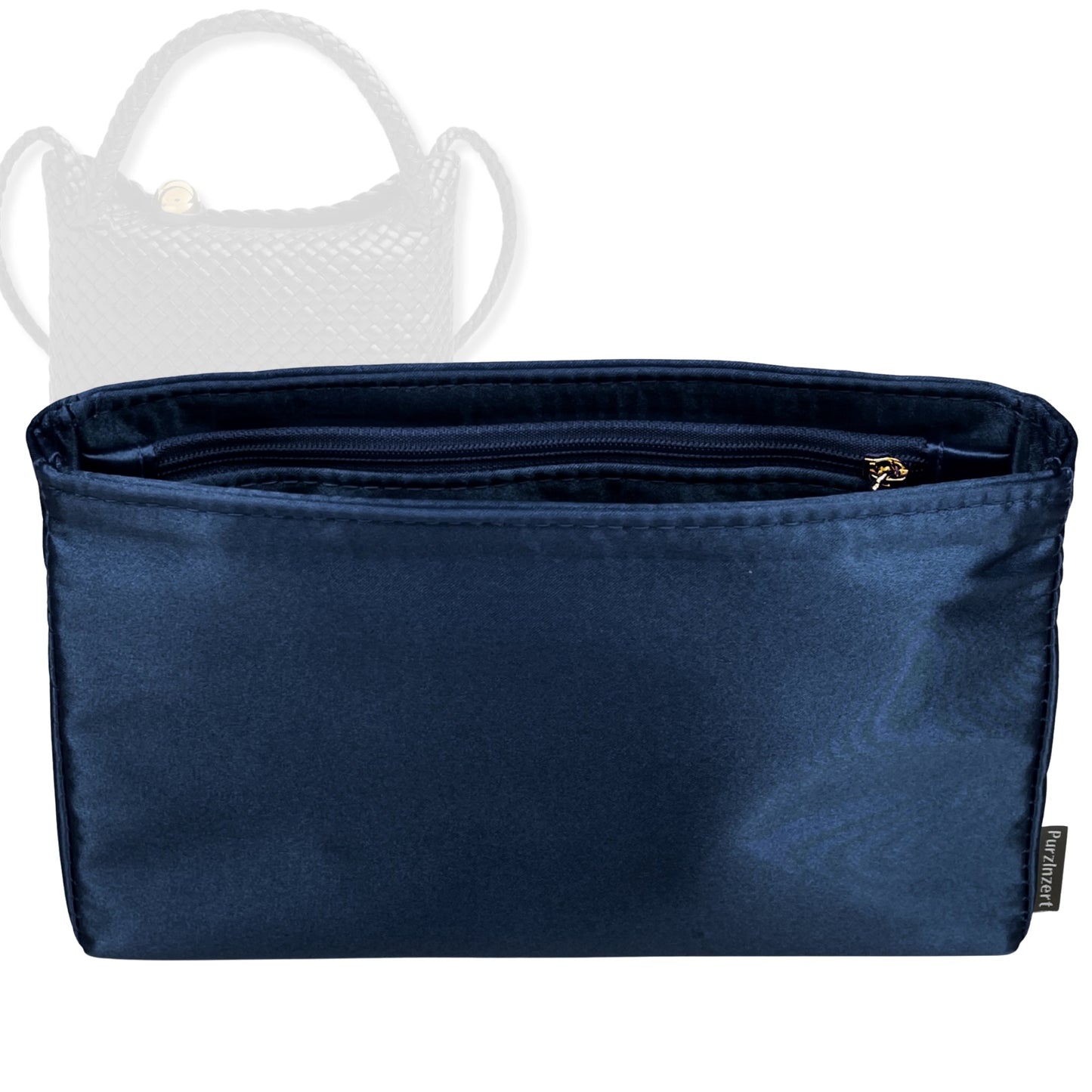 Bag Insert for (Bottega Veneta, Tosca 27cm) Organizer Tote Purse Organiser Liner Shaper [Premium Silk Material]