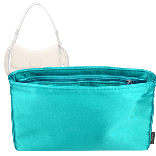 Bag Insert for (Coach, Soft Tabby Shoulder Bag) Organizer Tote Purse Organiser Liner Shaper [Premium Silk Material]