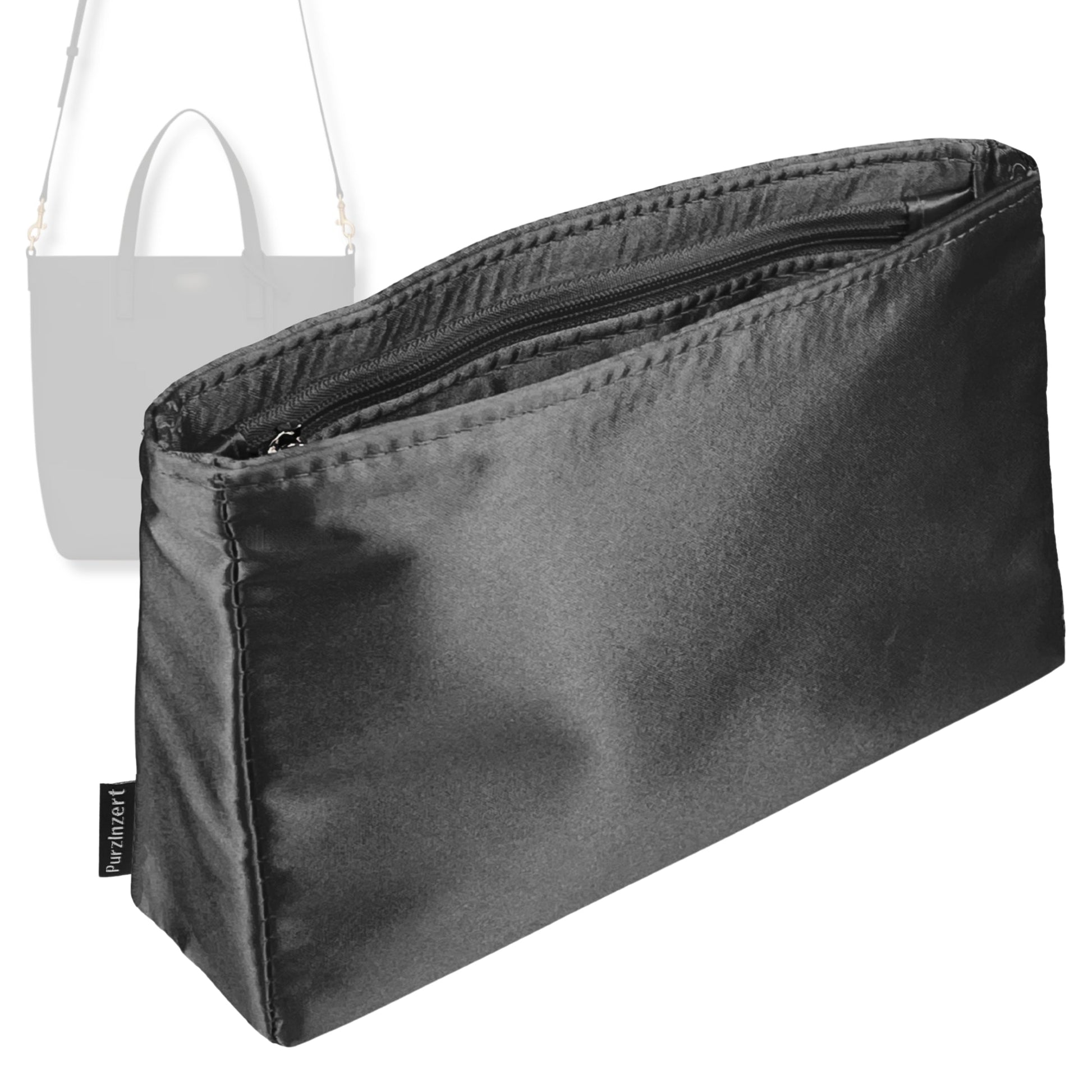 Bag Insert for (Saint Laurent (YSL), Toy Shopping Saint Laurent in Leather) Organizer Tote Purse Organiser Liner Shaper [Premium Silk Material]