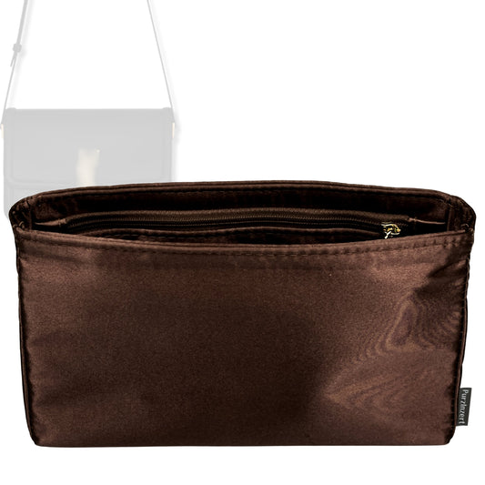Bag Insert for (Saint Laurent (YSL), Solferino Medium Satchel) Organizer Tote Purse Organiser Liner Shaper [Premium Silk Material]