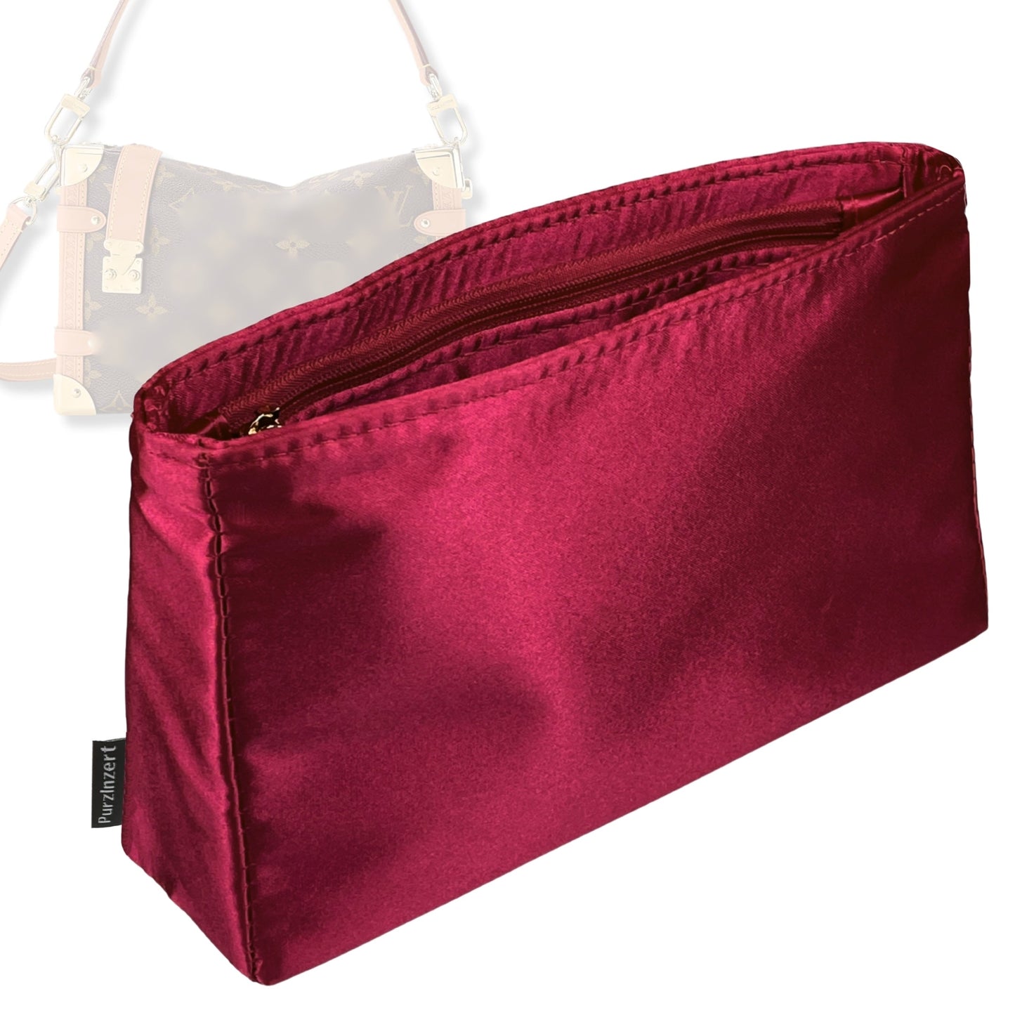 Bag Insert for (LV, Side Trunk GM) Organizer Tote Purse Organiser Liner Shaper [Premium Silk Material]