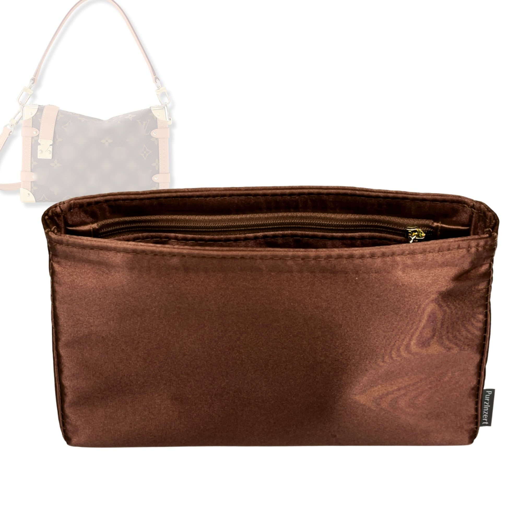 Bag Insert for (LV, Side Trunk PM) Organizer Tote Purse Organiser Liner Shaper [Premium Silk Material]