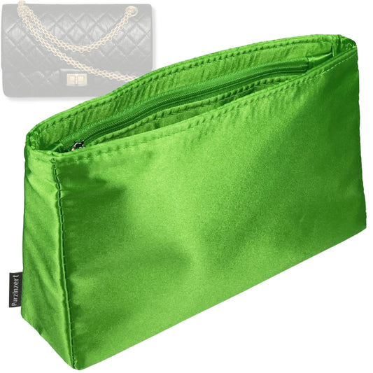 Bag Insert for (Chanel, Mini 2.55 Handbag) Organizer Tote Purse Organiser Liner Shaper [Premium Silk Material]
