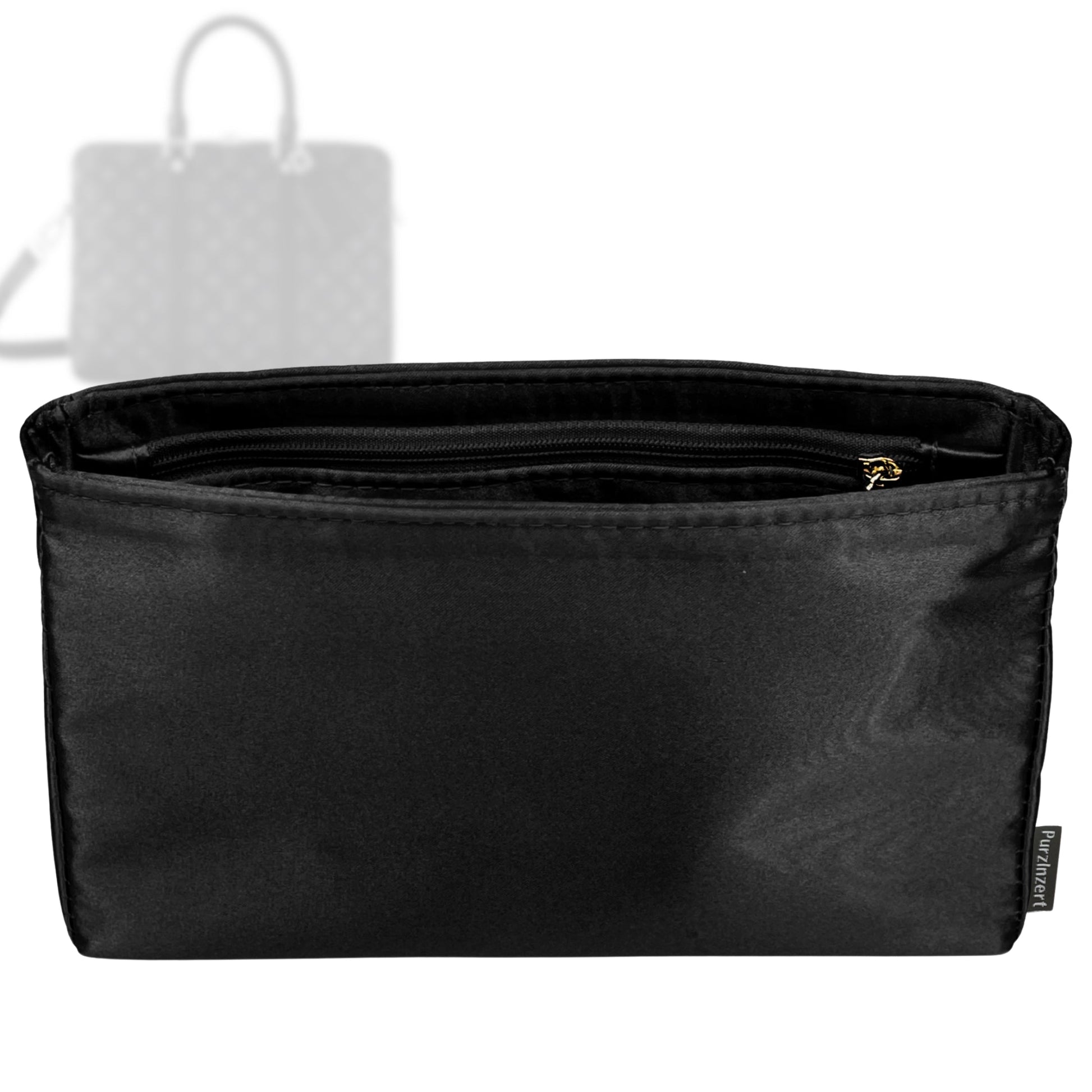 Bag Insert for (LV, Porte-Documents Voyage PM) Organizer Tote Purse Organiser Liner Shaper [Premium Silk Material]