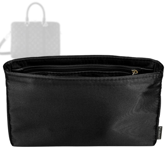 Bag Insert for (LV, Porte-Documents Voyage PM) Organizer Tote Purse Organiser Liner Shaper [Premium Silk Material]
