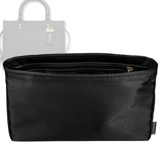 Bag Insert for (Coach, Rogue 20) Organizer Tote Purse Organiser Liner Shaper [Premium Silk Material]