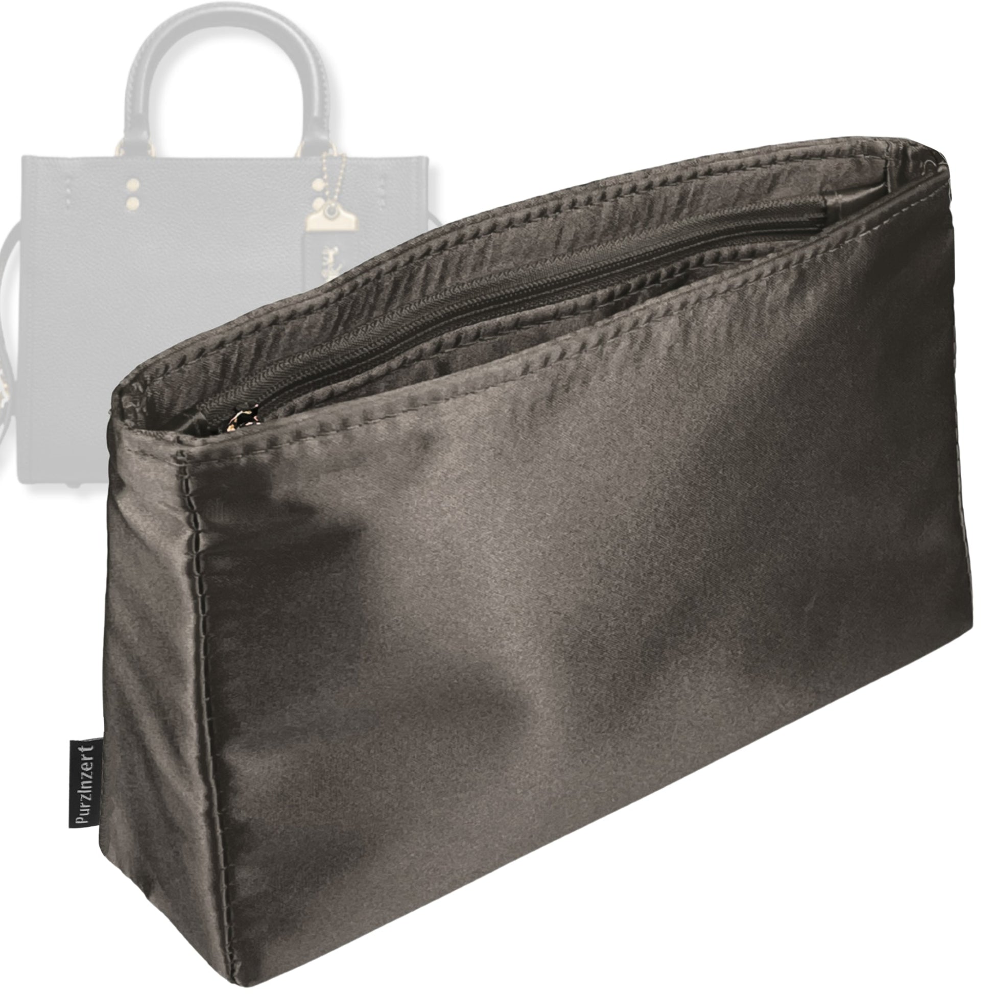 Bag Insert for (Coach, Rogue 25) Organizer Tote Purse Organiser Liner Shaper [Premium Silk Material]