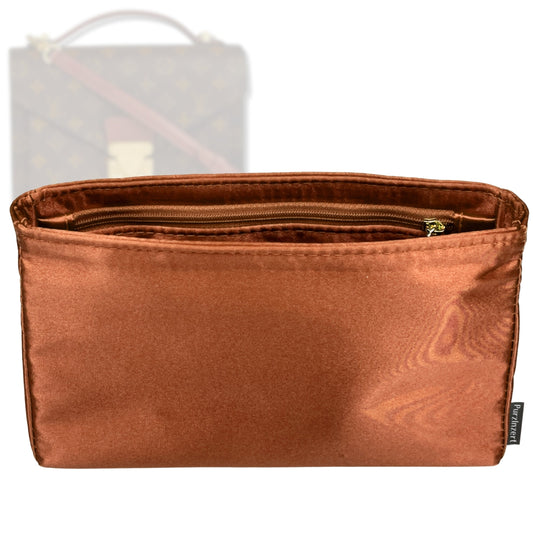 Bag Insert for (LV, Monceau 26) Organizer Tote Purse Organiser Liner Shaper [Premium Silk Material]