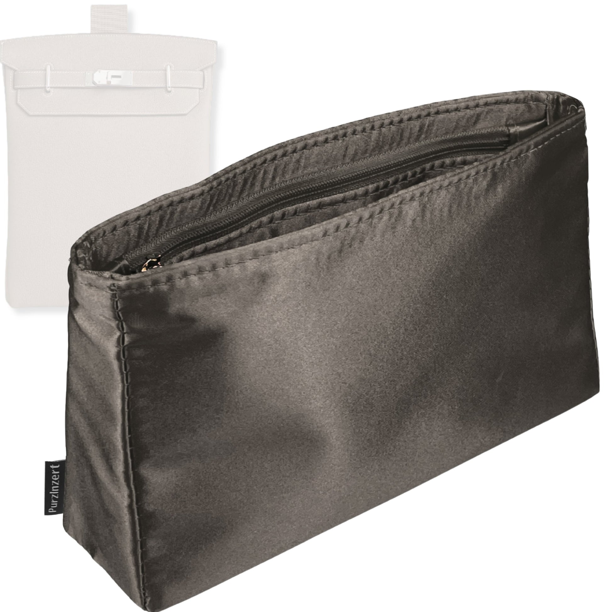 Bag Insert for (Hermes, Hac a Dos GM backpack) Organizer Tote Purse Organiser Liner Shaper [Premium Silk Material]