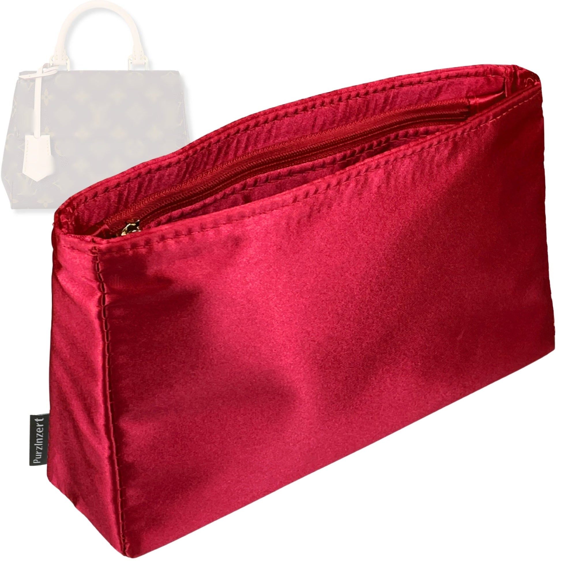 Bag Insert for (LV, Cluny Mini) Organizer Tote Purse Organiser Liner Shaper [Premium Silk Material]