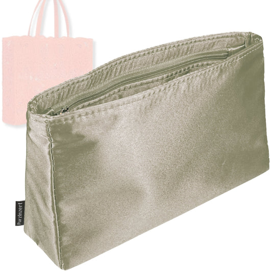 Bag Insert for (Dolce Gabbana, Medium cordonetto lace Beatrice shopper) Organizer Tote Purse Organiser Liner Shaper [Premium Silk Material]