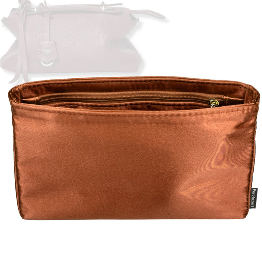 Bag Insert for (Fendi, By The Way Selleria Mini) Organizer Tote Purse Organiser Liner Shaper [Premium Silk Material]