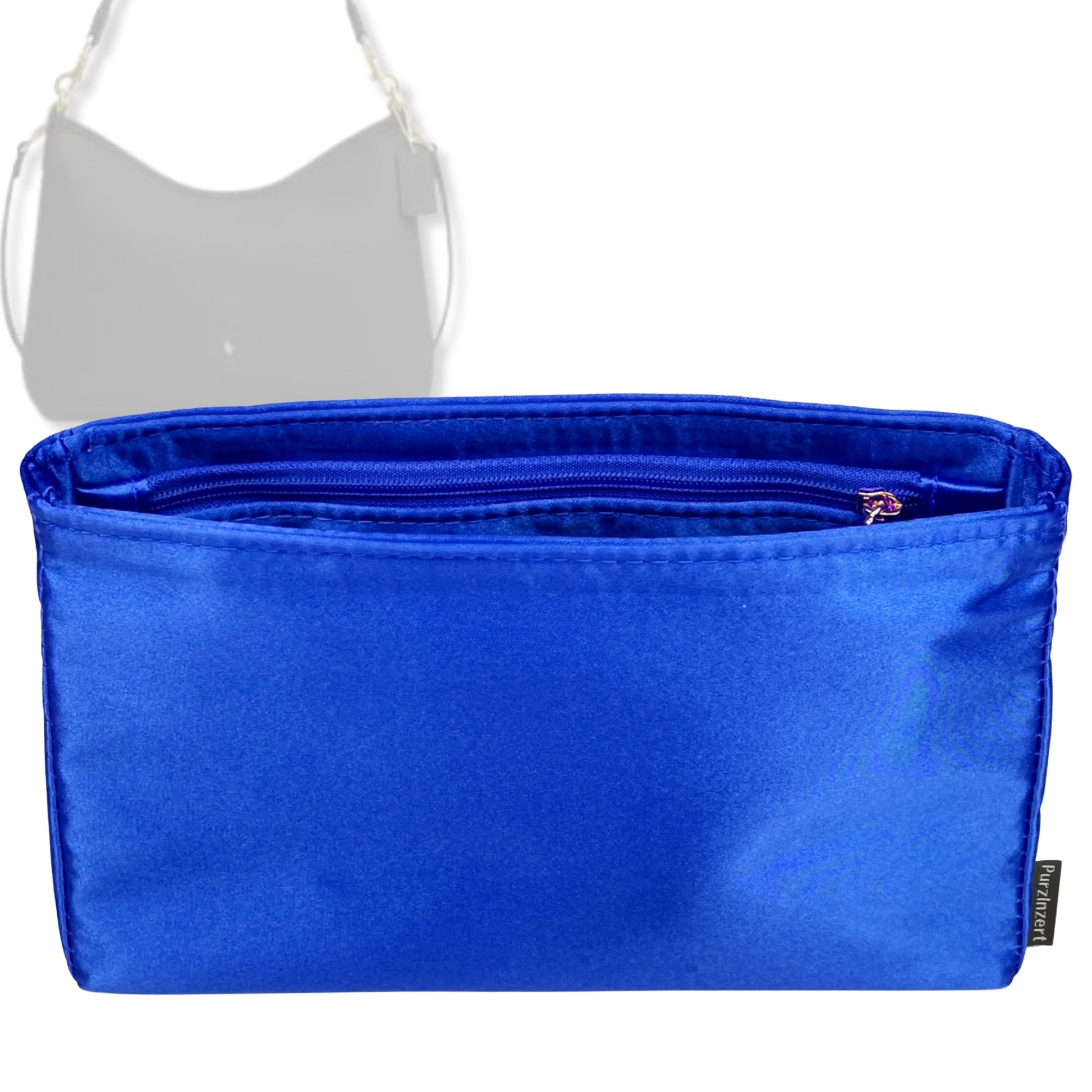 Bag Insert for (Coach, Laurel Small Shoulder Bag) Organizer Tote Purse Organiser Liner Shaper [Premium Silk Material]