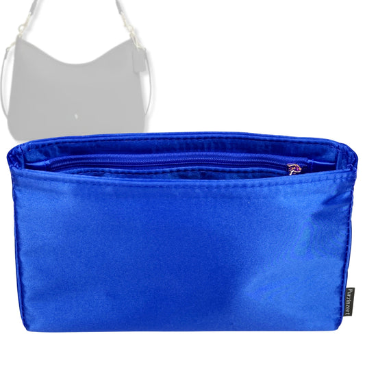 Bag Insert for (Coach, Laurel Small Shoulder Bag) Organizer Tote Purse Organiser Liner Shaper [Premium Silk Material]