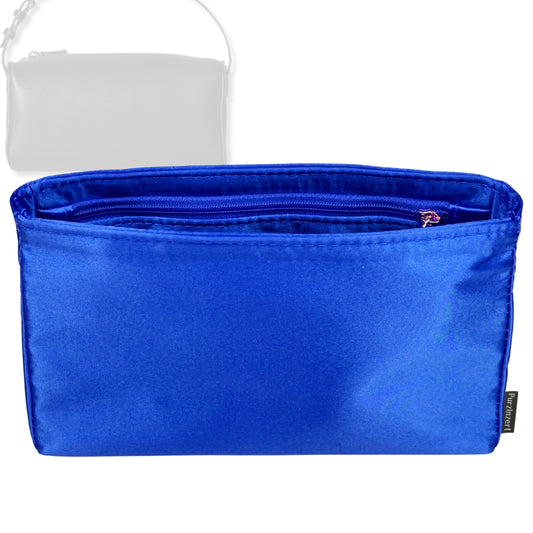 Bag Insert for (The Row, 90s Bag in Leather) Organizer Tote Purse Organiser Liner Shaper [Premium Silk Material]